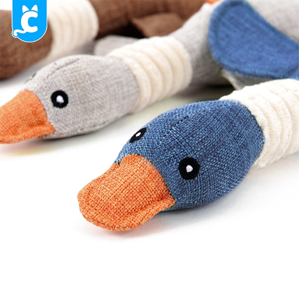 CleverPet ของเล่นสุนัข Sophie The Duck บีบมีเสียง ตุ๊กตาเป็ด หมา Dog Toy รูปที่ 7