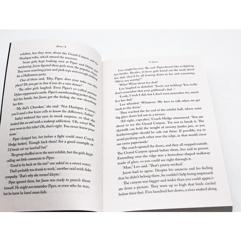 5 Books/Set Percy Jackson & The Olympians Level 1/2 Novel Books Children's English Picture Book Sets รูปที่ 8