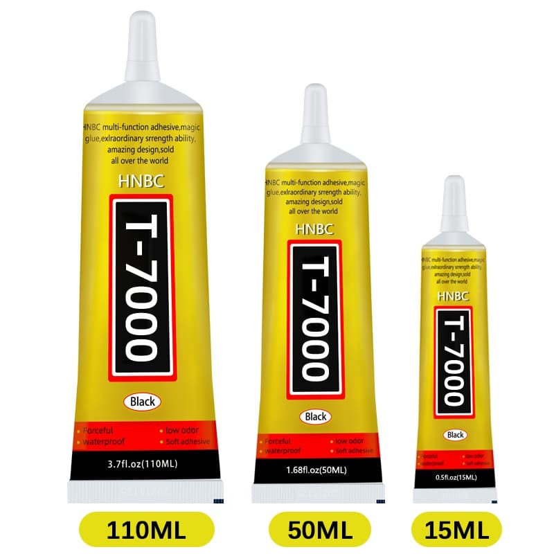 กาวติดจอมือถือT-7000 กาวเอนกประสงค์ กาวติดหน้าจอทัสกรีน 15ml/50ml/110ml รูปที่ 1