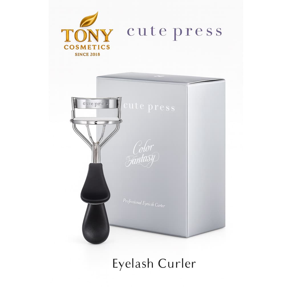 CUTE PRESS ที่ดัดขนตา COLOR FANTASY PROFESSIONAL EYELASH CURLERe รูปที่ 1