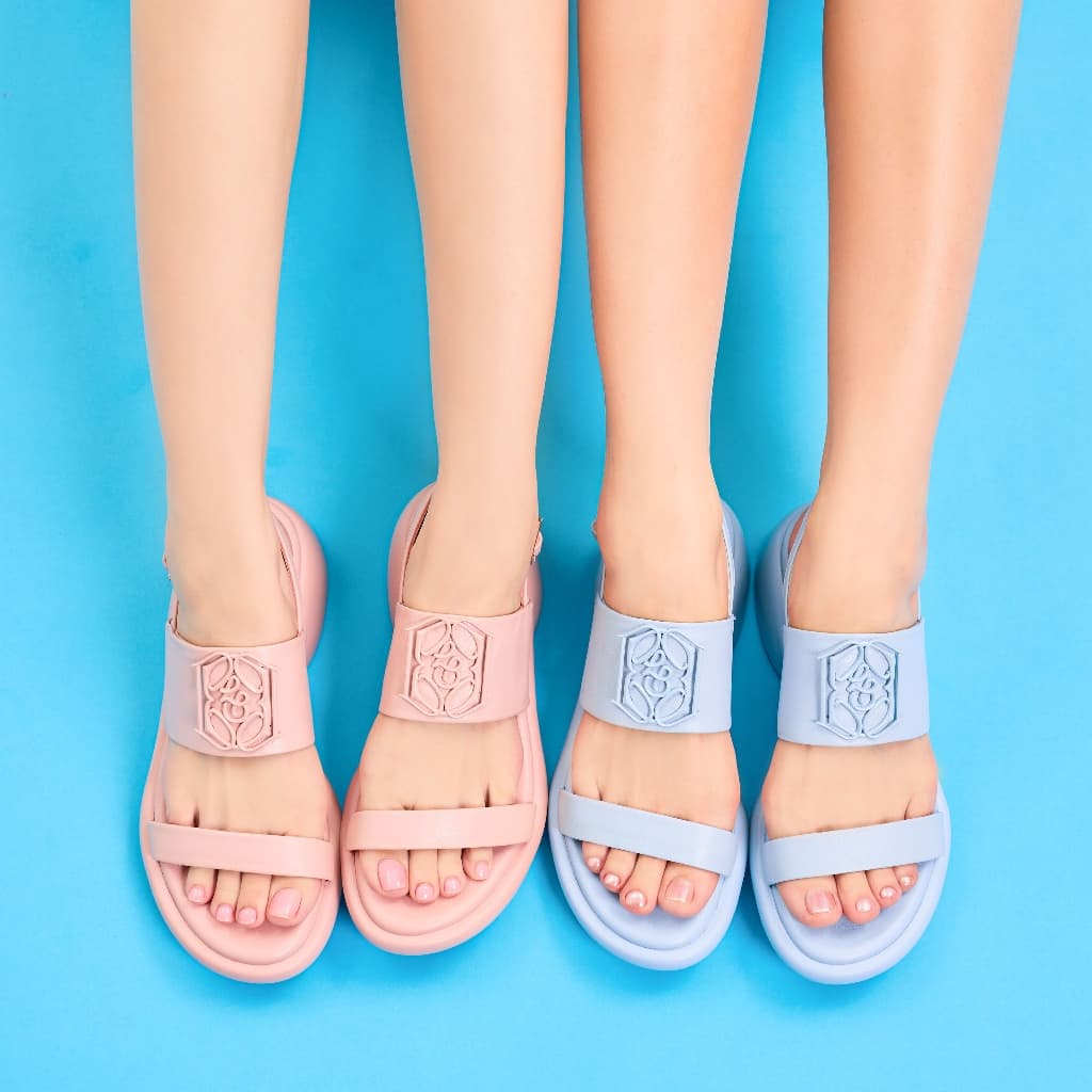 LA BELLA รองเท้าแตะเพื่อสุขภาพหนังแกะ รุ่น HEALTHY STEPS+ ELEGANTE BACKSTRAP SANDALS 6 สี รูปที่ 6