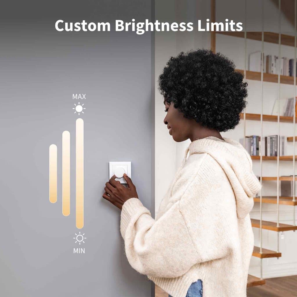 Aqara Dimmer Switch H2 EU สวิตช์หรี่ไฟอัจฉริยะหมุนดิมได้ รองรับ Matter + Zigbee รูปที่ 9