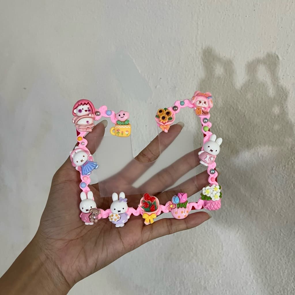 ‼กรอบใส่ป้ายภาษีพรบ.รถยนต์อะคริลิคใสDIY งานแฮนด์เมดน่ารักไม่ซ้ำใคร!!มีลายละ1ชิ้นเท่านั้นนะคะ!! รูปที่ 7