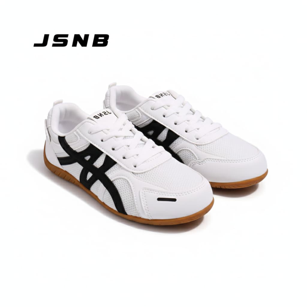 JSNB รองเท้าผ้าใบแฟชั่น รุ่นยอดฮิต น้ำหนักเบา พื้นยางพารา ยึดเกาะดี ทรงสวย สไตล์เกาหลี 5 สี รูปที่ 2