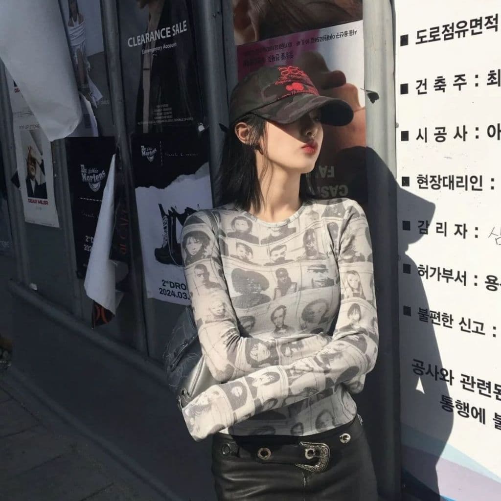 AEAE WEB LOGO CAMO 5 PANNEL/ LEOPARD CAP-GREEN/BLACK หมวกเบสบอลลายเสือดาว รูปที่ 8