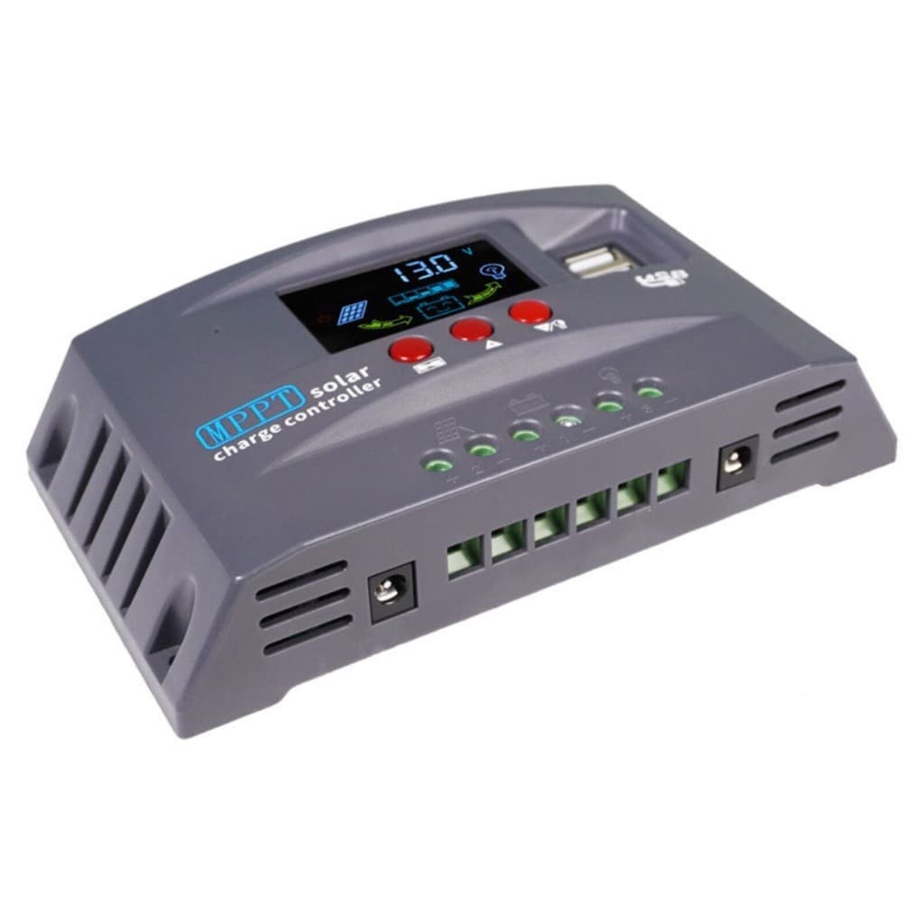 รุ่นอัพเกรด MPPT ชาร์จเจอร์ ชาจเจอร์โซล่า 12v24v โซล่าชาร์เจอร์ โซล่าคอนโทรลเลอร์ แผงควบคุมพลังงานแสงอาทิตย์แบบ ชาตเ รูปที่ 8