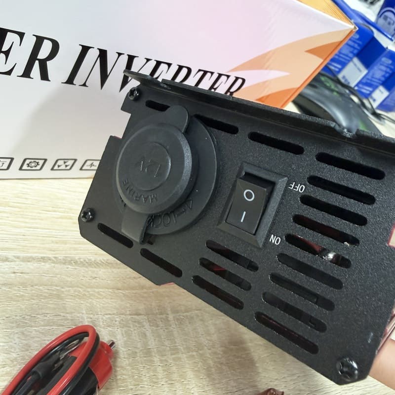 ส่งจากกรุงเทพ อินเวอร์เตอร์6000W inverter pure sine wave inverter 12v to 220vแปลงไฟ รถยนต์หม้อแปลงไฟ รูปที่ 7