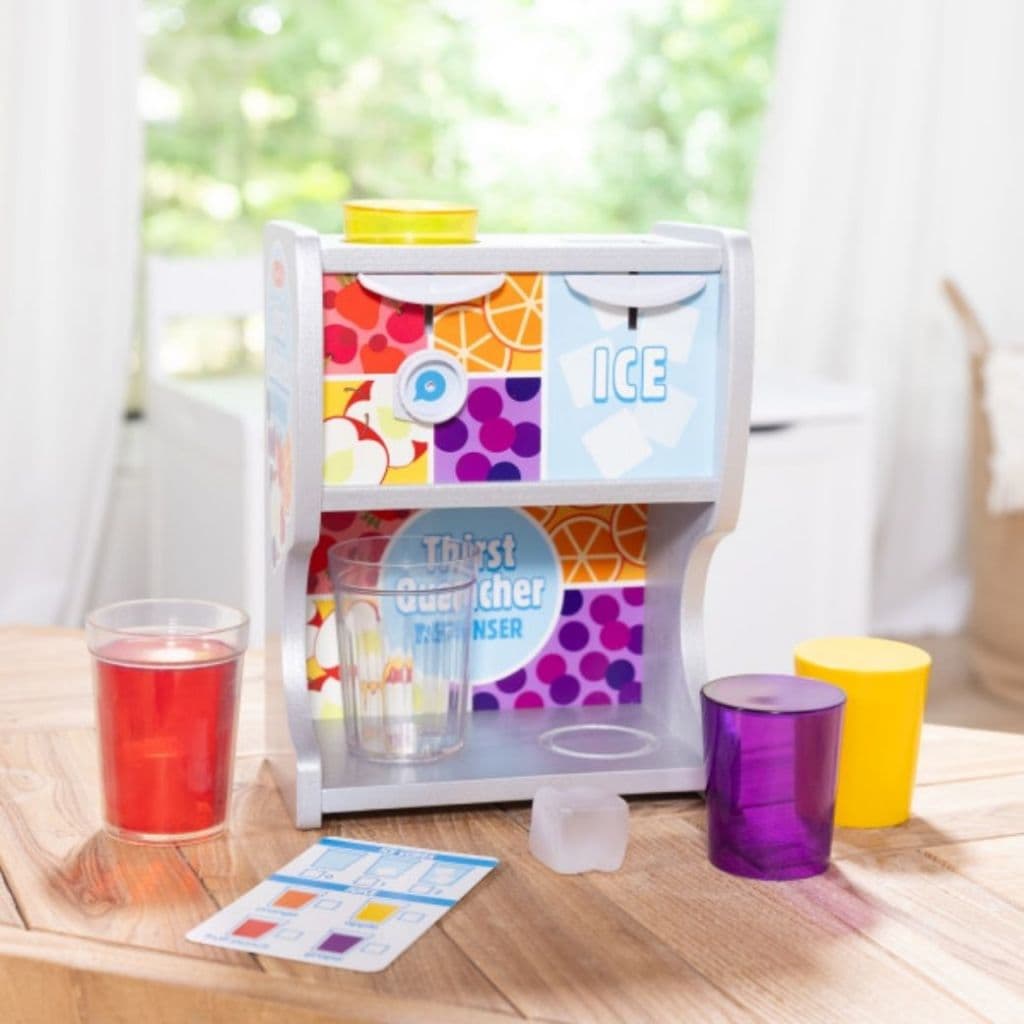 ชุดร้านเครื่องดื่ม กดน้ำผลไม้พร้อมน้ำแข็ง Thirst Quencher Dispenser Melissa & Doug ของเล่นเด็ก 9300 รูปที่ 8