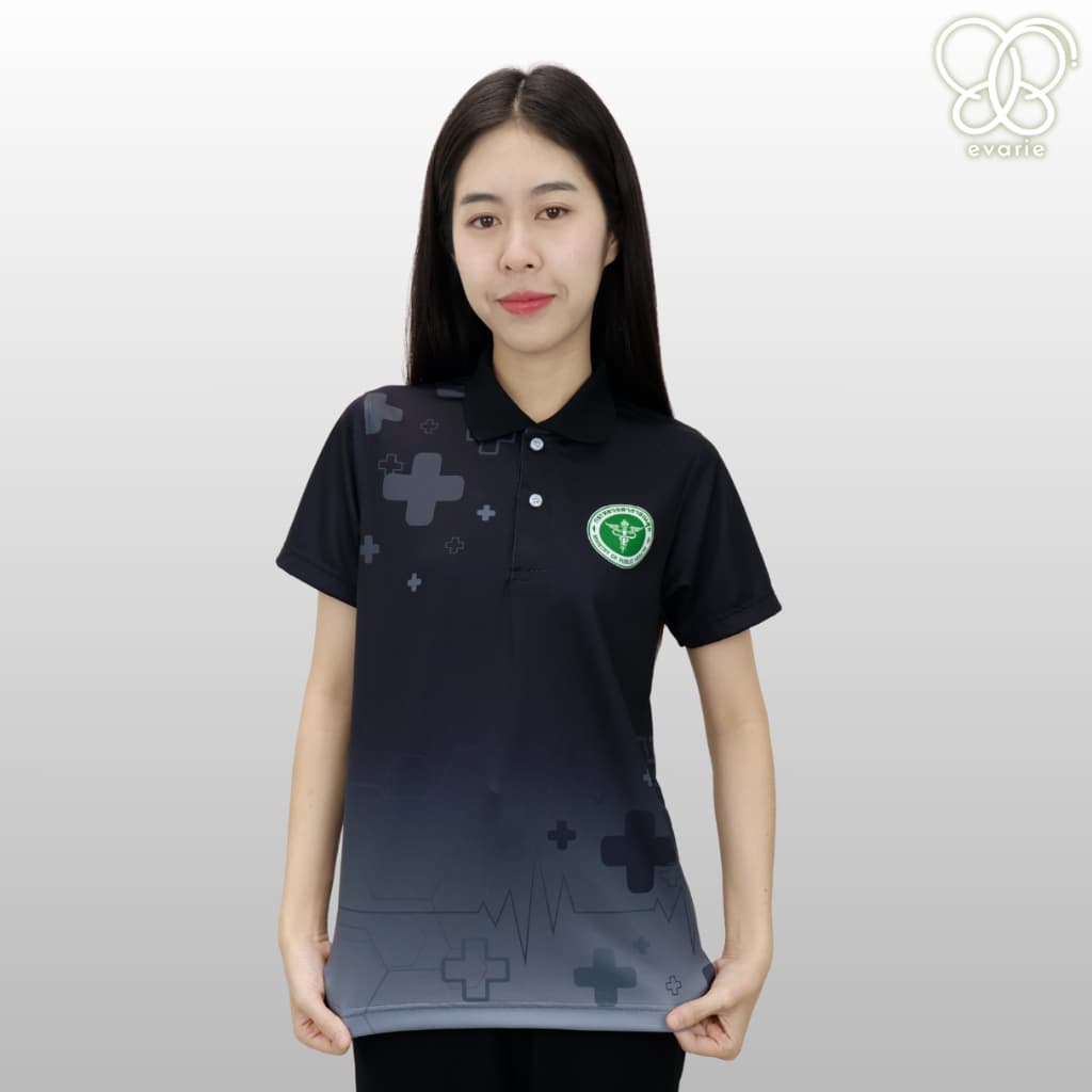 Evarie Shirt Shop เสื้อโปโลพิมพ์ลาย สาธารณสุข เสื้อโปโล กระทรวงสาธารณสุข รุ่น 4 รูปที่ 6
