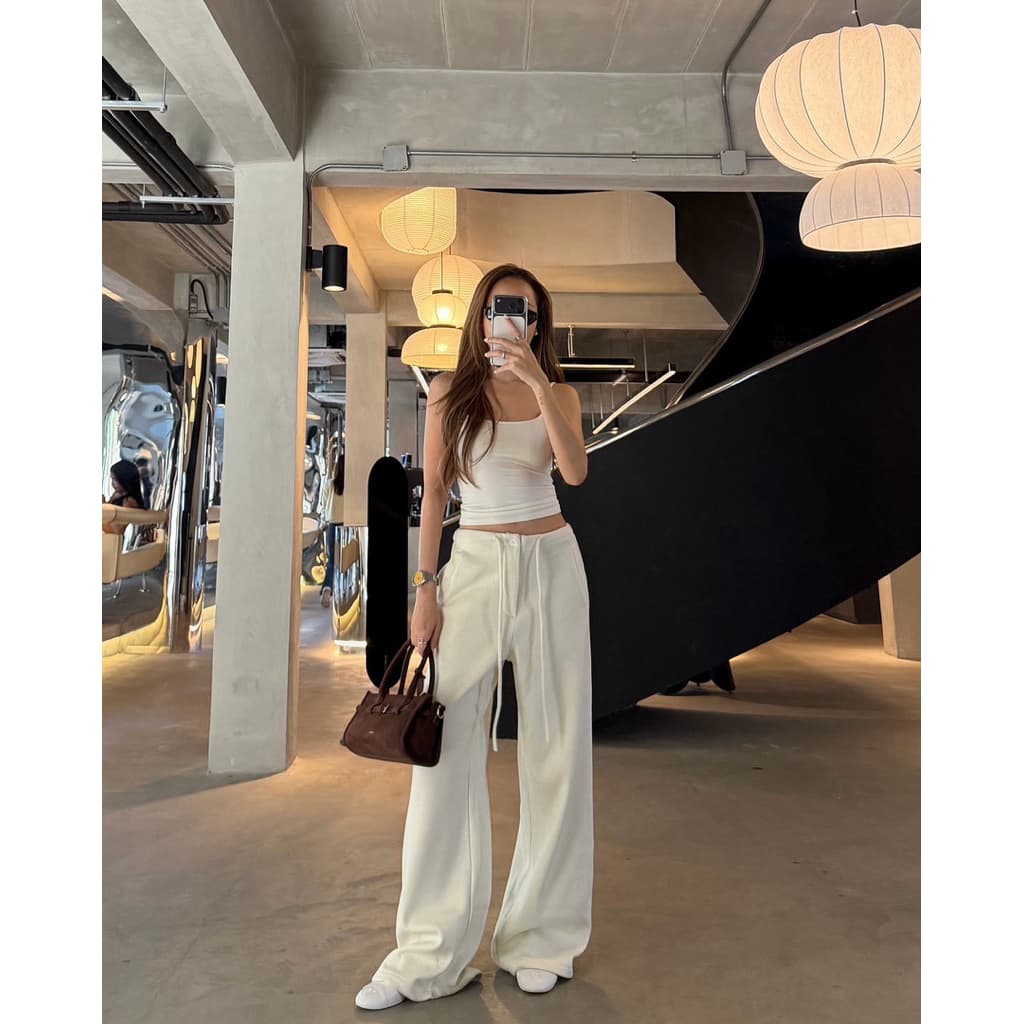 JARIN | AMY TROUSERS **อ่านไซส์ก่อนสั่งซื้อเนื่องจากความยาวของแต่ละสีไม่เท่ากัน รูปที่ 8