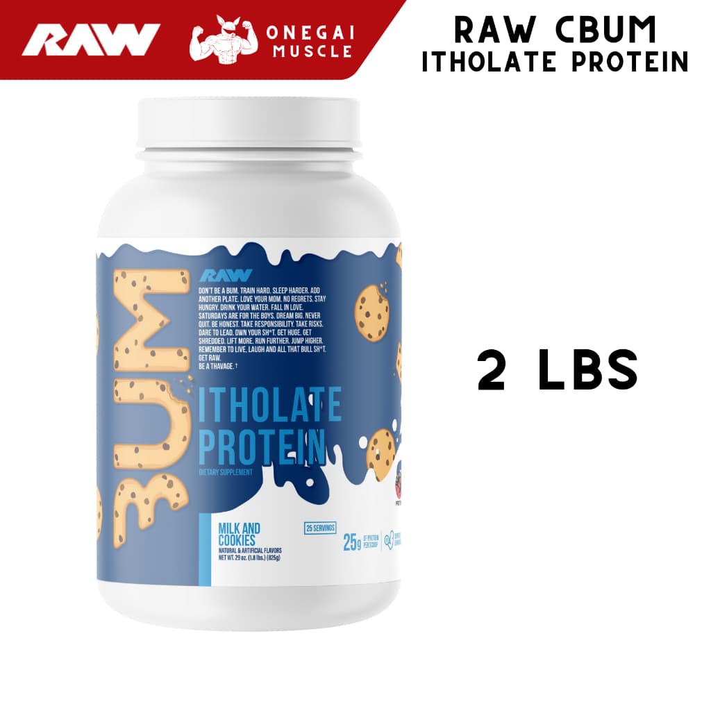 RAW Nutrition CBUM Itholate Protein 2 LBS, CBUM, Whey Protein, RAW เพิ่มพลังงาน รูปที่ 1