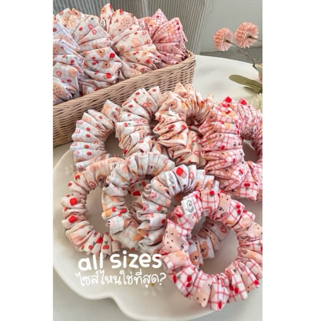 Lamoonist scrunchies • Bearkery collection รูปที่ 7