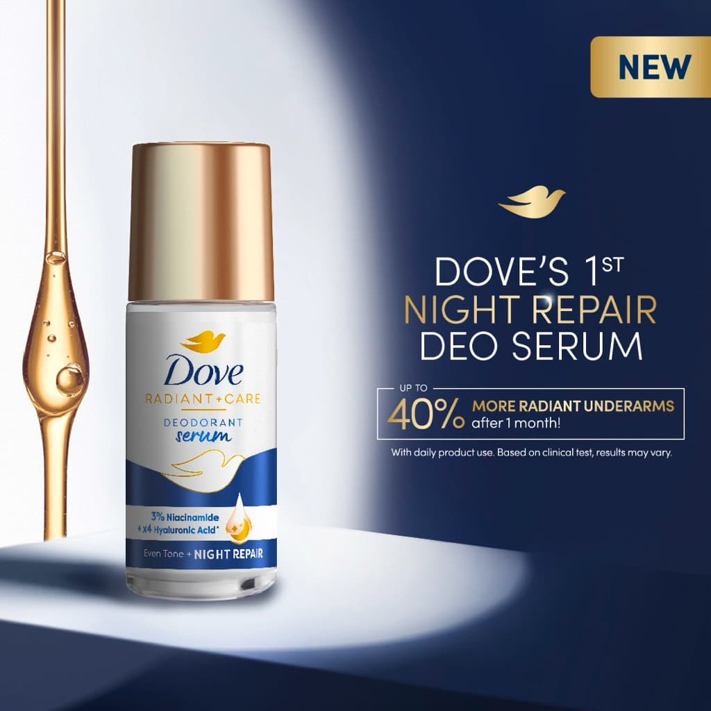 หมดอายุปี 27 Dove Radiant + Care Deodorant Serum 45 มล - โรลออน รูปที่ 6