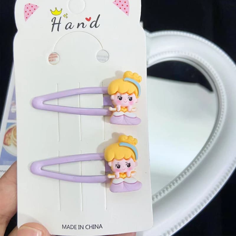 กิ๊บติดผมเจ้าหญิง กิ๊บ BB กิ๊บติดผมหน้าม้าลายการ์ตูน มีให้เลือกหลายสี รูปที่ 7