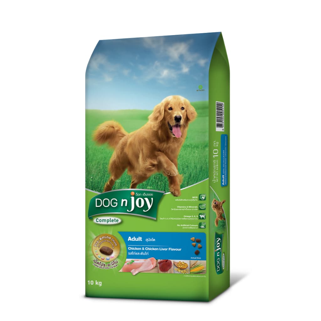 อาหารสุนัข Dog n joy 8-10 กิโลกรัม ยกกระสอบ ครบถ้วนด้วยสารอาหารที่จำเป็น รูปที่ 8