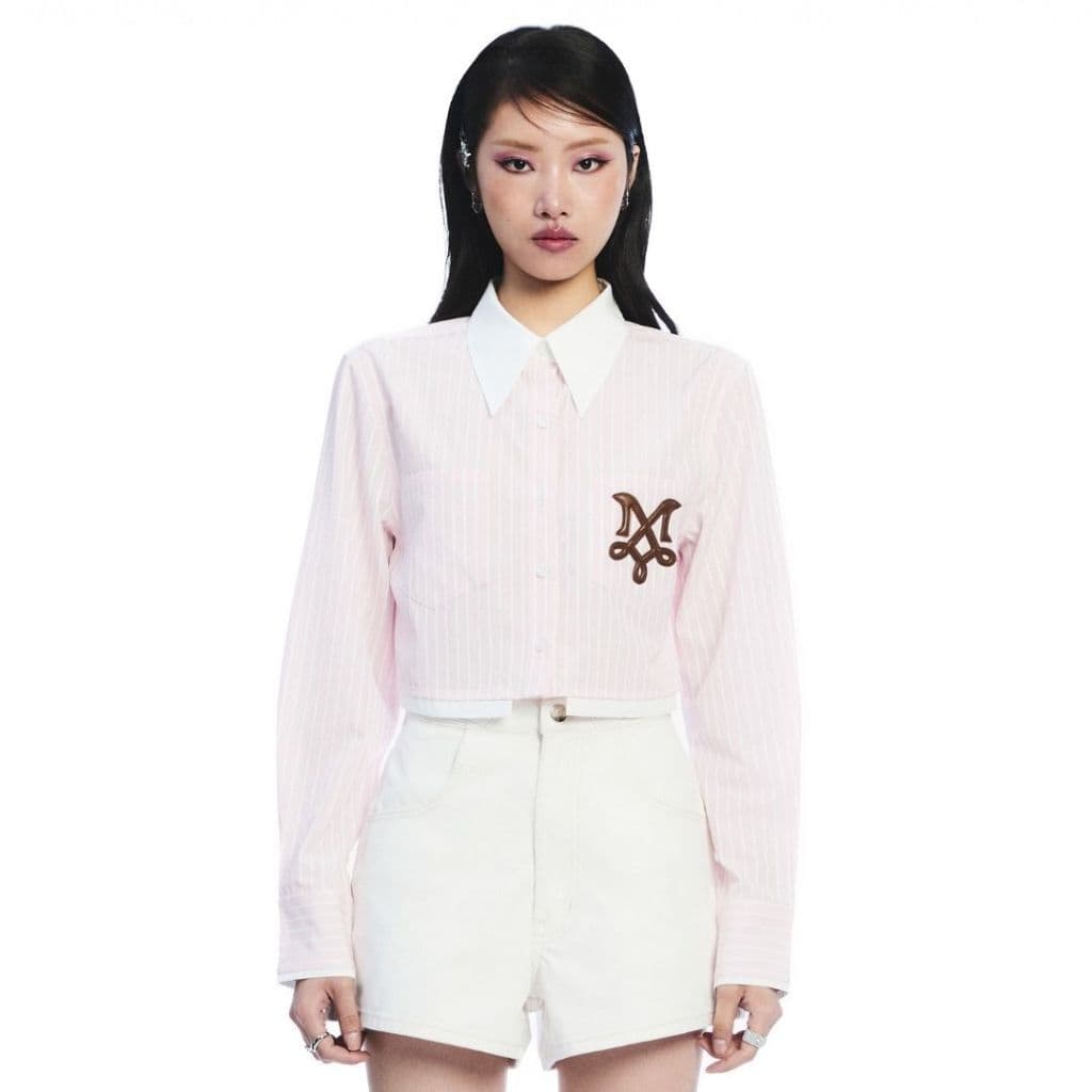 Merge Official - Cryssie Crop Shirt รูปที่ 4