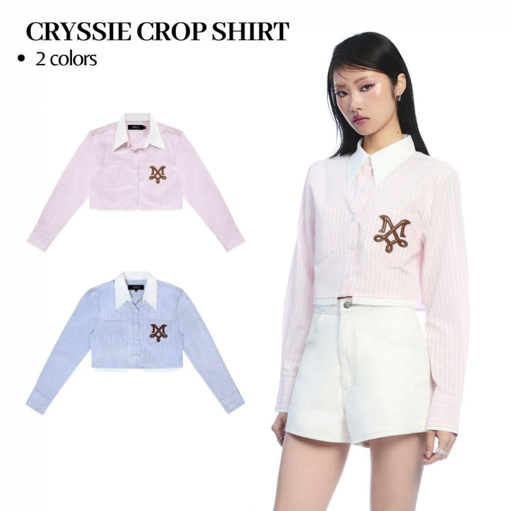 Merge Official - Cryssie Crop Shirt รูปที่ 1