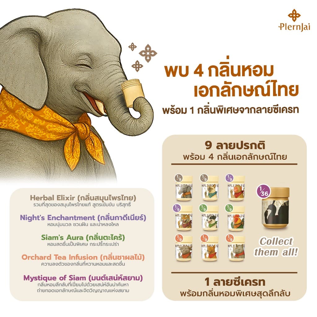 กล่องจุ่ม อโรม่าหอม เพลินใจ ลายสวนสัตว์สยาม รูปที่ 4