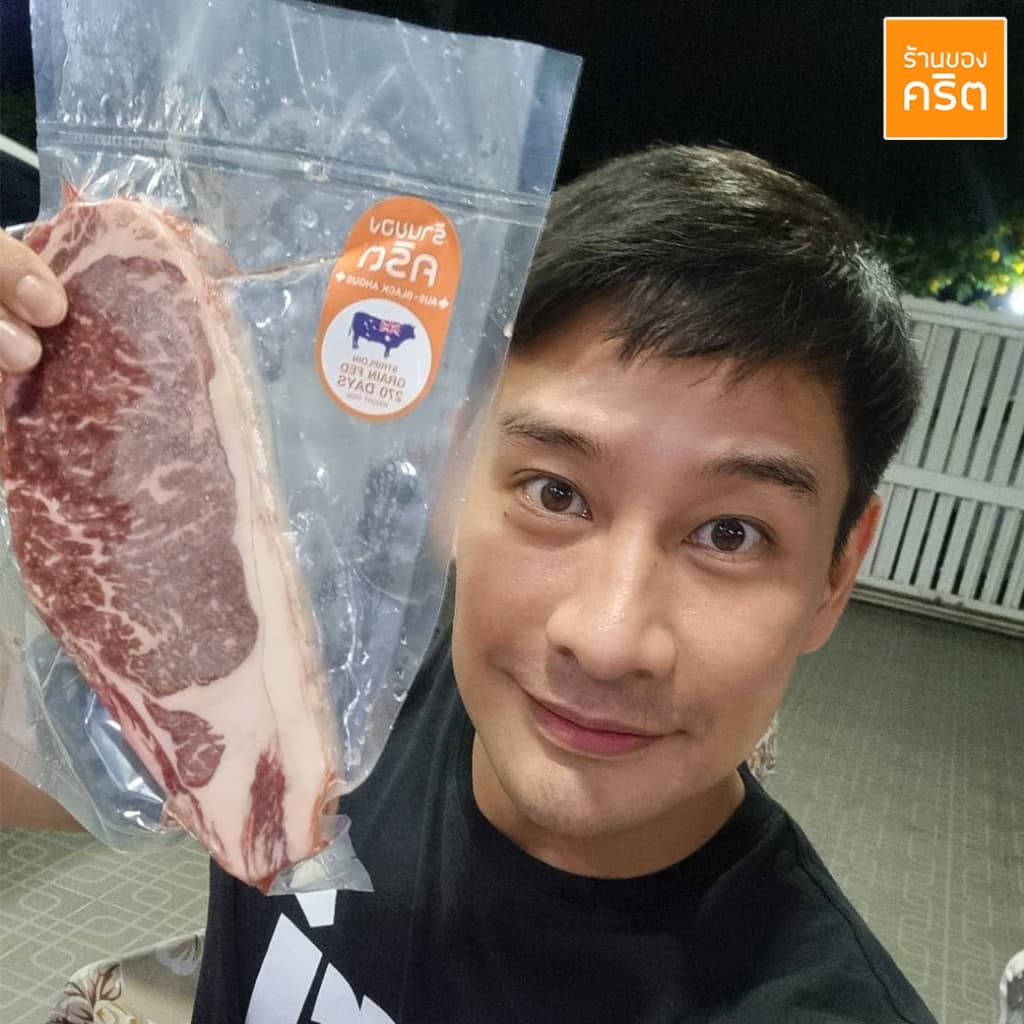 DUO2 เนื้อแซลมอน นอร์เวย์ ไร้ก้าง 5 ชิ้น + เนื้อวัวออส Grain Fed 270 วัน 1 ชิ้น - ร้านของคริต ชาคริต แย้มนาม - แซลมอน รูปที่ 3