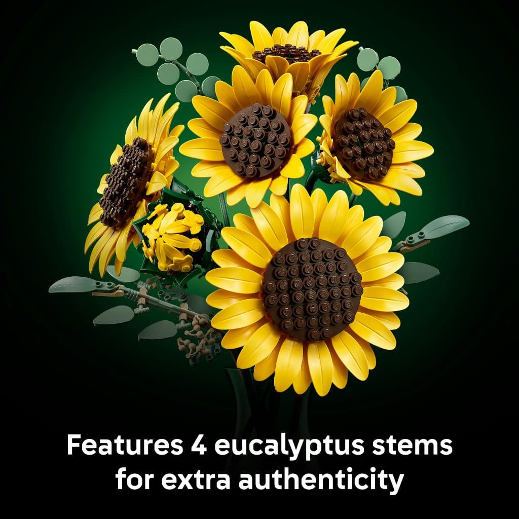 LEGO Botanicals 11502 Sunflower Bouquet , Building Blocks, Kids Toy รูปที่ 8