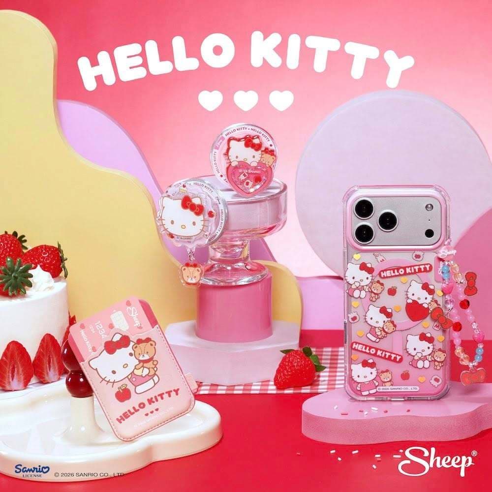 SHEEP Canvas Phone Case - HELLO KITTY Collection เคสคิตตี้ CaseKitty Applesheep รูปที่ 1