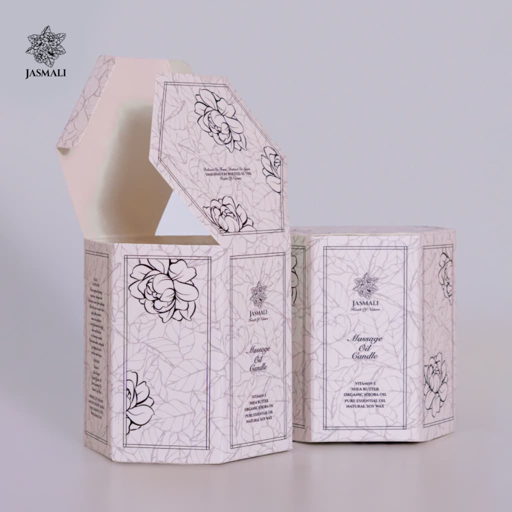เทียนหอม JASMALI MASSAGE OIL CANDLE ปริมาณ 240G รูปที่ 6