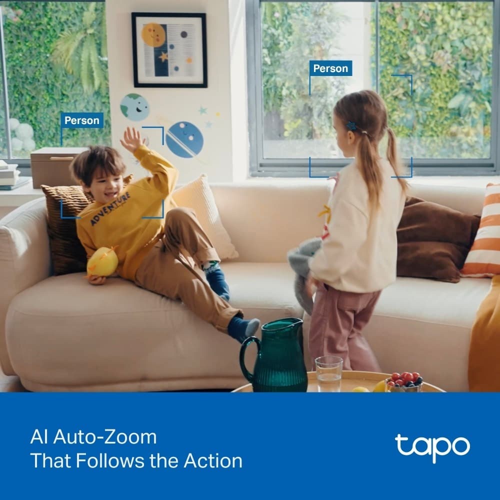 TP-Link Tapo C250 | กล้องวงจรปิด 4K 8MP Pan/Tilt AI | WiFi Camera หมุนได้ 360° รองรับ RTSP ONVIF รูปที่ 7