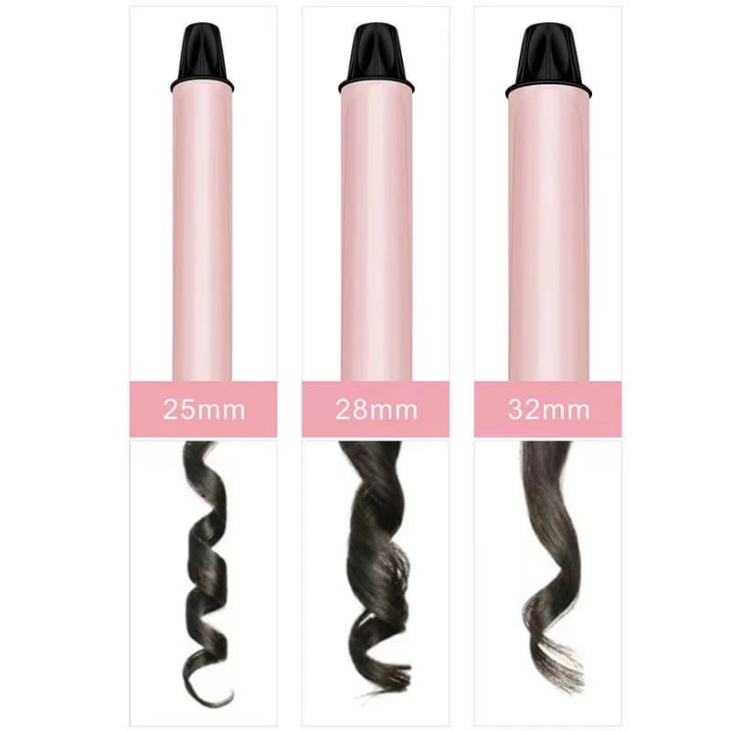 ‌32/28mm เครื่องดัดผมลอนเกาหลี เกาใจ แถมฟรี! กิ๊บแบ่งผม 2 ตัว + หวี 1 ด้าน สำหรับม้วนสวยระดับมืออาชีพ รูปที่ 2