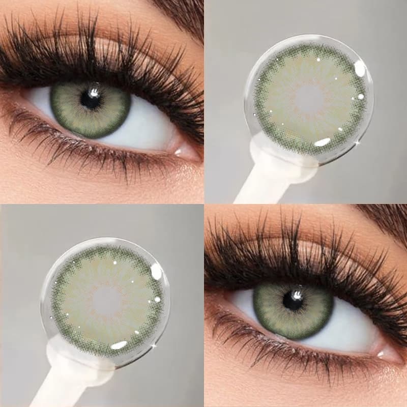 MILL CREEK คอนแทคเลนส์สี 14.2mm ใช้ได้1ปี อย.ย. FDA สวมใส่สบาย ส่งCOD ทั่วไทย รูปที่ 5