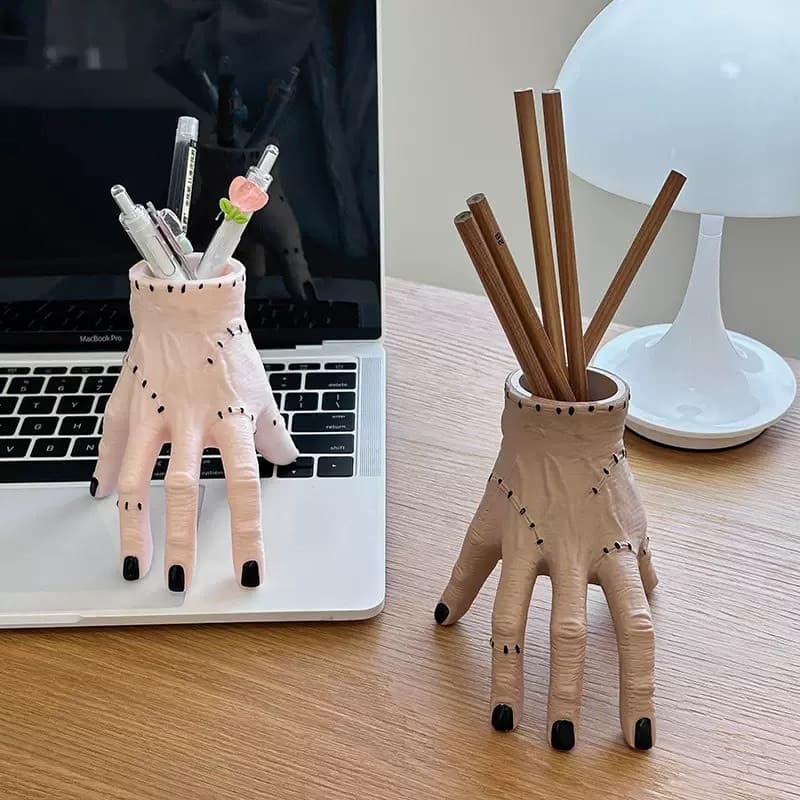 diy50 ที่ใส่ปากกา ของตกแต่ง แต่งร้าน แต่งบ้าน มือเวนส์เดย์ ของฝากตลก แกล้งคน รูปที่ 5