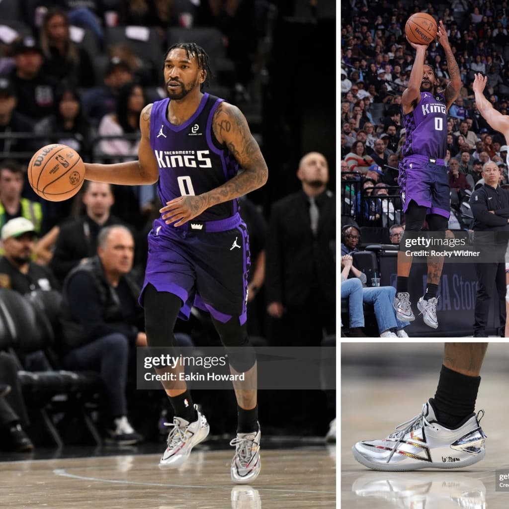 PEAK Taichi Attitude 4 Pro "Malik Monk" ET54761A รองเท้าบาสเกตบอล ข้อต่ำ นุ่ม เบา รองรับแรงกระแทก กระชับเท้า พื้นทนปูน รูปที่ 2