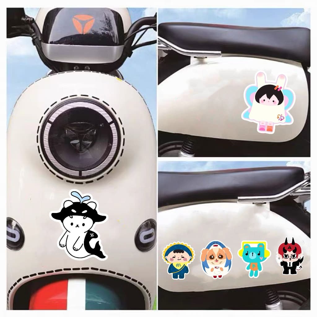 สติกเกอร์ขนาดใหญ่10-15cm **มีของทุกคน** pondphuwin perthsanta williamest skynani juniormark emibonnie jimmysea forcebook รูปที่ 3