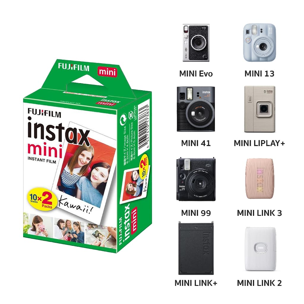 Fujifilm Instax Mini Film White Frame ฟิล์มขอบขาว 20 แผ่น ฟิล์มโพราลอยด์ รูปที่ 7