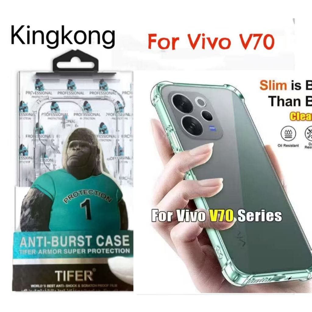 เคสใส คิงคอง สำหรับ Vivo V70 V70Elite V70FE กันกระแทก For วีโว่ รูปที่ 1