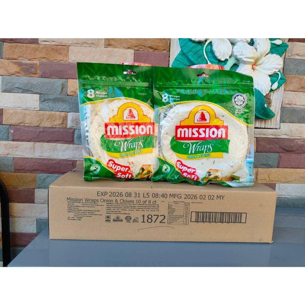 Mission Wraps แผนแป้งตอติญ่ายกลัง10แพค รูปที่ 3