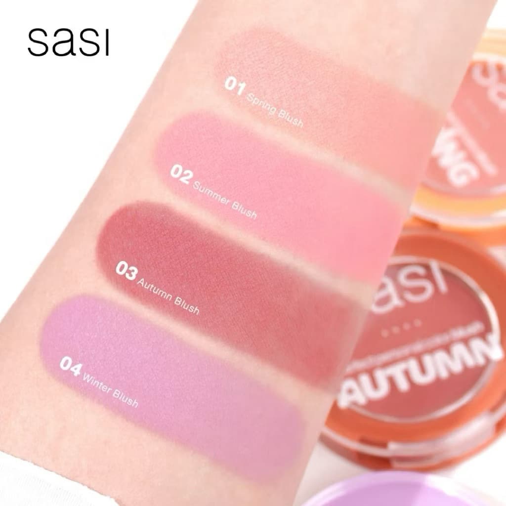 | Sasi Perfect Personal Color Blush 3.5 g ศศิ เพอร์เฟกต์ เพอร์ซันนอล คัลเลอร์ บลัช รูปที่ 5
