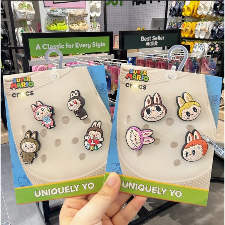 Original Jibbitz เกาหลี ชุด - Cute DIY Cartoon Charms for Crocs, ที่ติดรองเท้า เซ็ต, Fast Shipping from Thailand รูปที่ 8