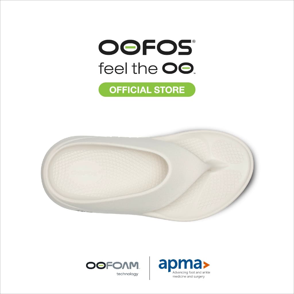 OOFOS OOriginal Plus Chalk รองเท้าเพื่อการฟื้นฟู รูปที่ 8