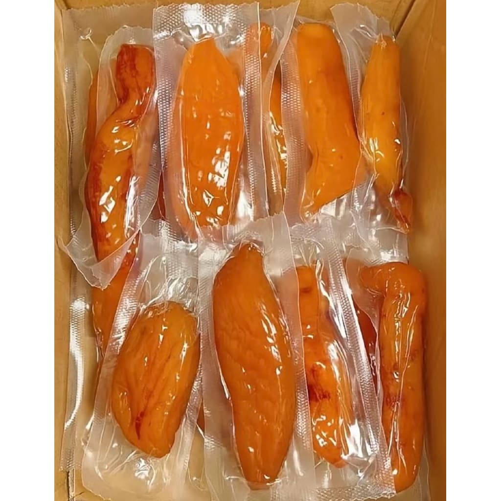 #มันหนึบญี่ปุ่นเบนิฮารุกะ1กิโลกรัมขนาด15-20ชิ้นต่อกิโล หวานกำลังดีไม่ผสมแป้งมันแท้100% รูปที่ 2
