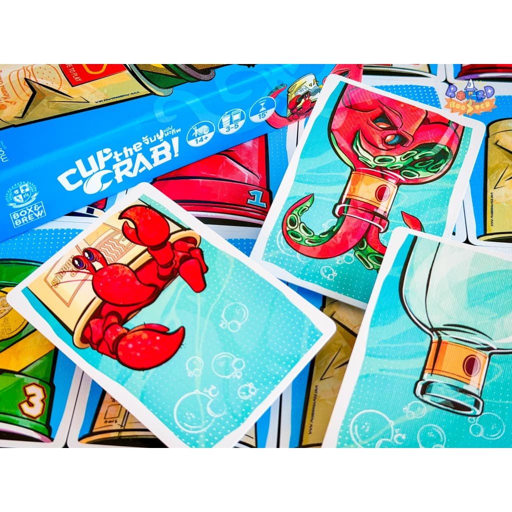 Cup The Crab จับปูแป๊ปนะคัพ & Cup the Crab board game บอร์ดเกม รูปที่ 5