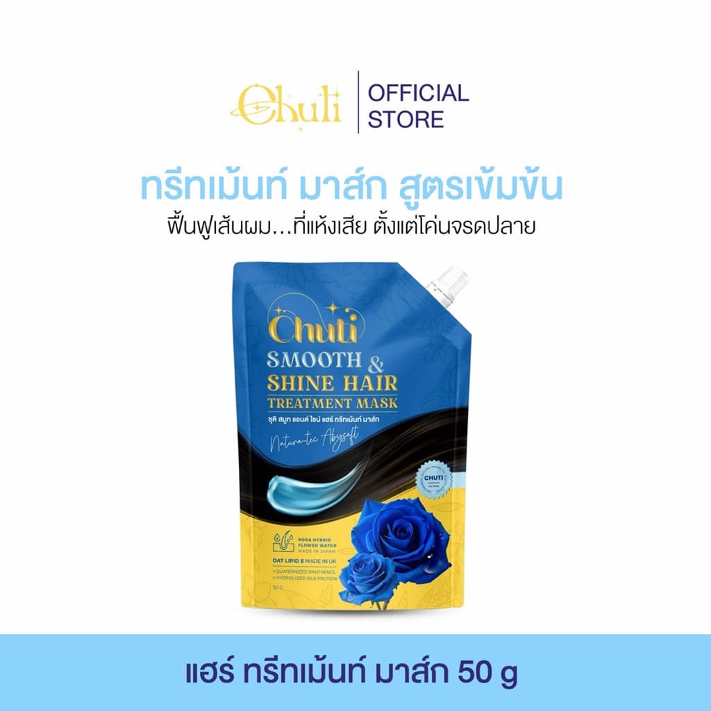 ทรีทเม้นท์กุหลาบ ล็อกสีผม ป้องกันความร้อน รูปที่ 1