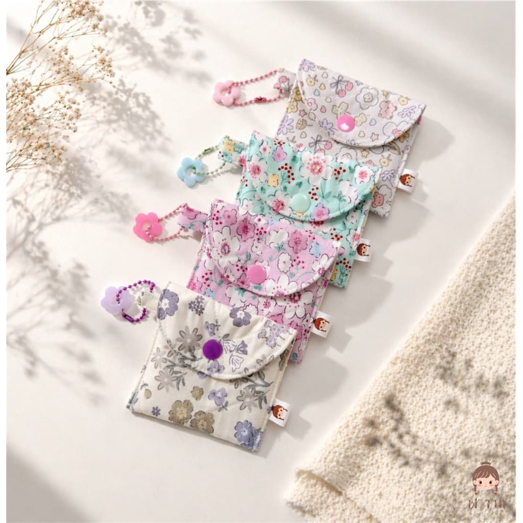 Earphone Pouch Collection | กระเป๋าผ้าใส่หูฟัง ใส่ AirPods ลายน่ารัก พกพาสะดวก รูปที่ 9