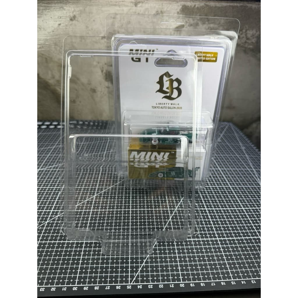 ▫กล่องใส Mini gt แพคแขวน พลาสติกใส Scale 22*16cm ยี่ห้อ Mini gt รูปที่ 3