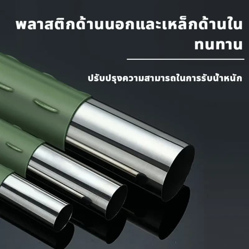 ไม้ค้ำต้นไม้ยาว60 - 180ซม. กันน้ำทนทานเหล็ก เคลือบพลาสติก ไม้ค้ำต้นไม้ DIY ซุ้มต้นไม้ หลักไม้เลื้อย รูปที่ 5