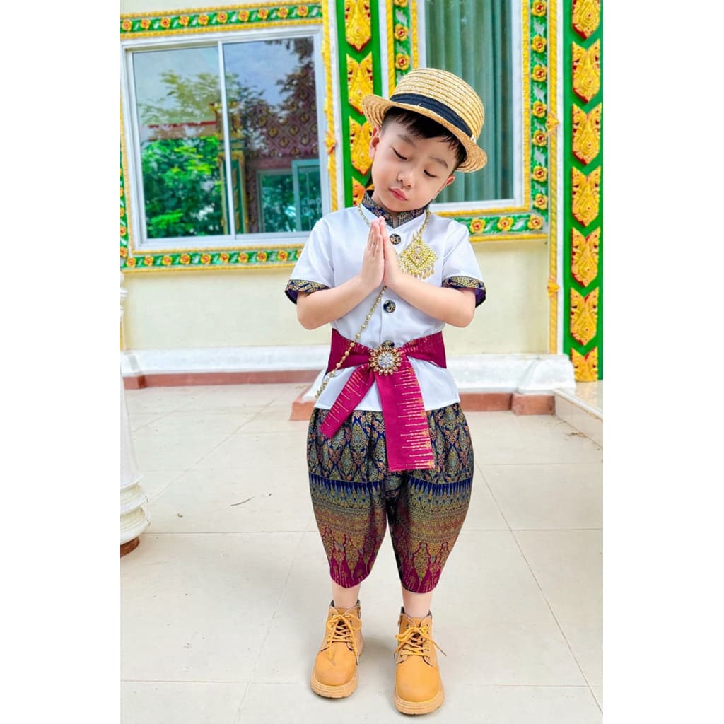 ชุดไทยรุ่นจักรพรรดิ ทูโทน มาใหม่ รูปที่ 2