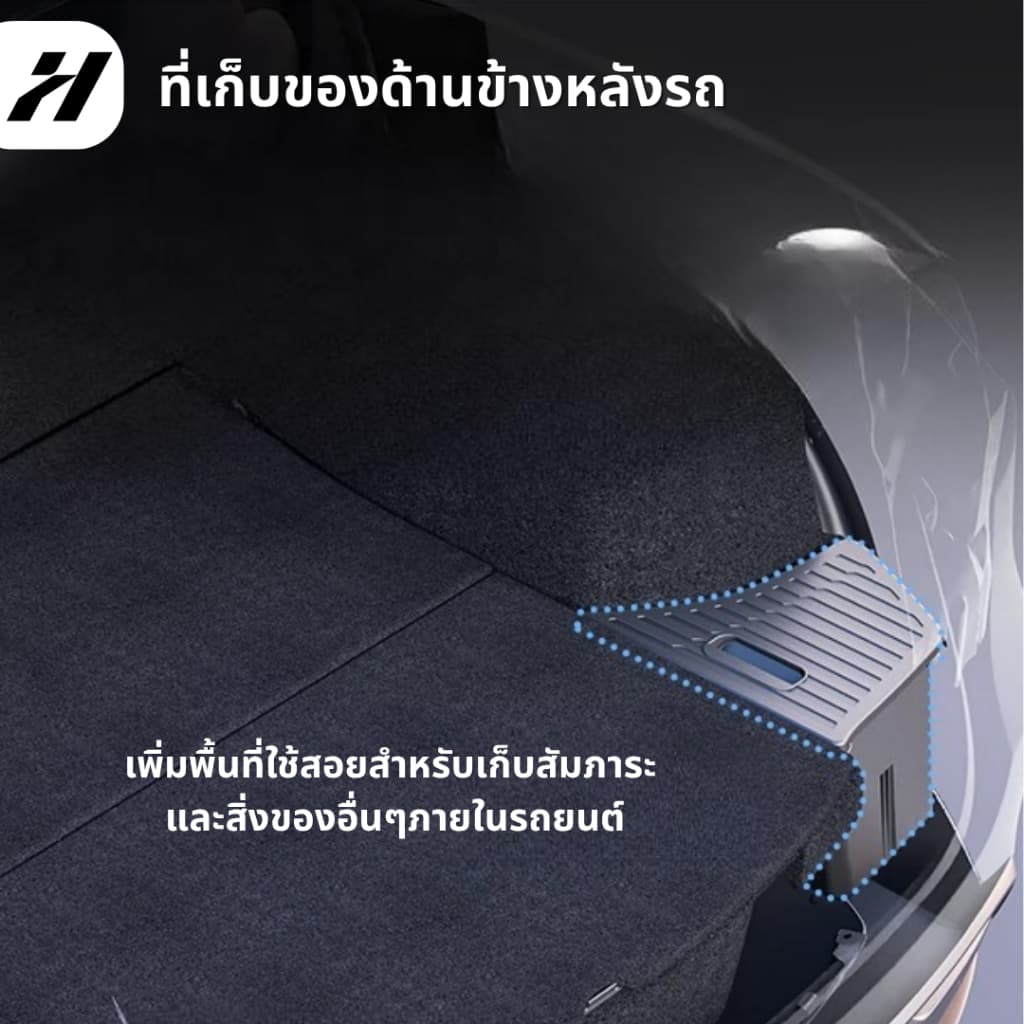 ที่เก็บของด้านข้างหลังรถ -Tesla model3Highland/Y/YJuniper/YL รูปที่ 3