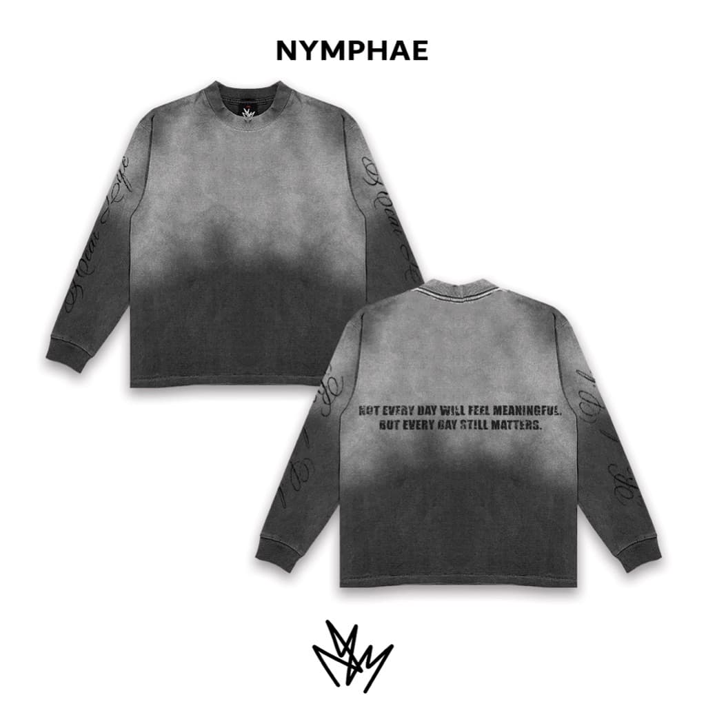 NYMPHAE: Long Sleeve T-shirt เสื้อยืดแขนยาว รูปที่ 5