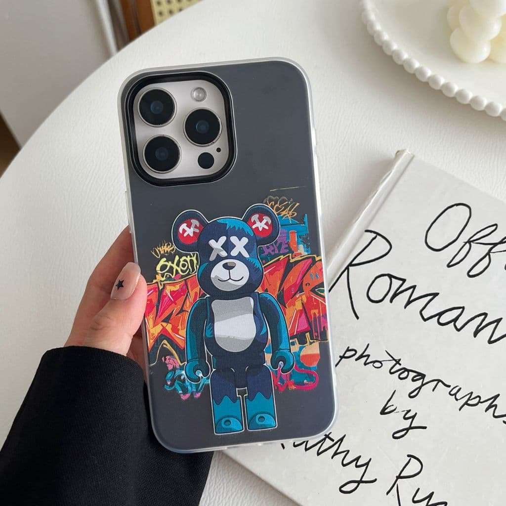 เคสมือถือ สำหรับ OPPO Reno 4 5 6 6z 7z 8z 13 13f 14 14f งานเคส2ชั้น พมพ์ลายการ์ตูน เปิดเลนส์กล้องกันกระเเทก #2s รูปที่ 4