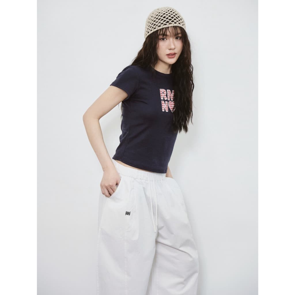 Roomry.n - Cherry Heart tee crop เสื้อยืดทรงครอป รูปที่ 8