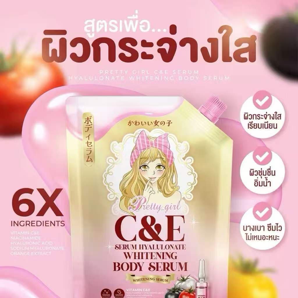 เซรั่มบำรุงผิวกาย Pretty Girl 300 มล. ผิวกระจ่างใส ดูฉ่ำเด้ง ขนาด 300 มล. รูปที่ 6